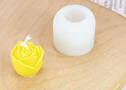 Molde para Velones y Jabones en Forma de Flor #6