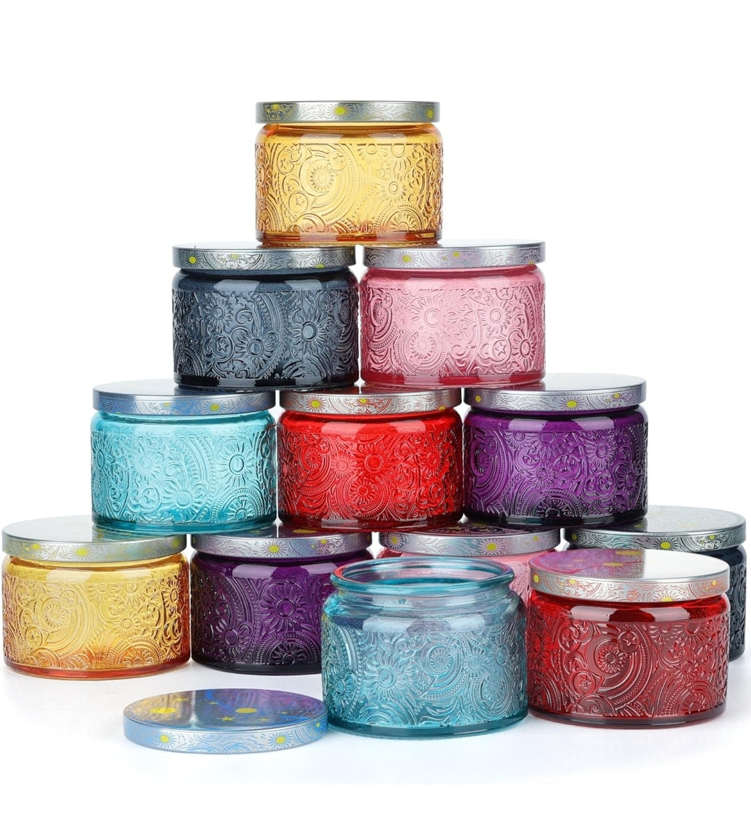 Tarros de Cristal Para Velas 100ML (92x77mm)