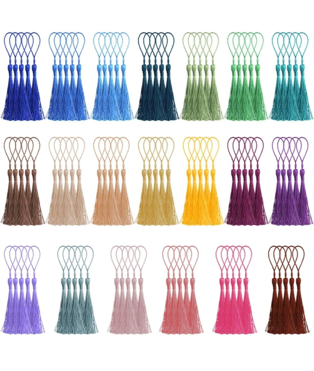 Borlas para Marca Paginas Set de 20 unidades
