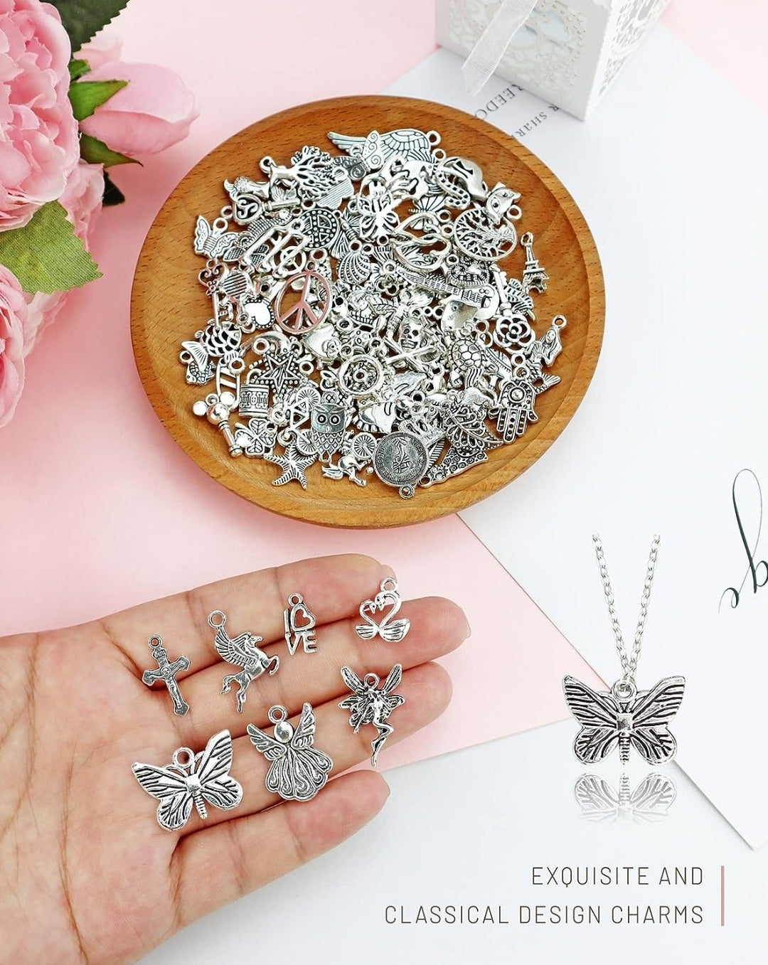Charms en Plata