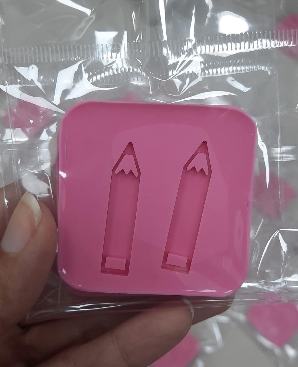Molde de Lapiz para Dijes y Aretes