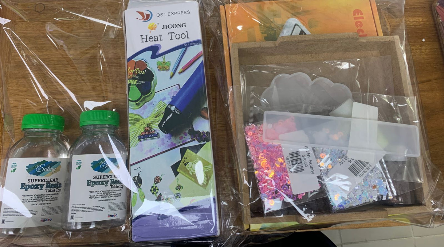 Kit Personalizado para Taller de Resina Online