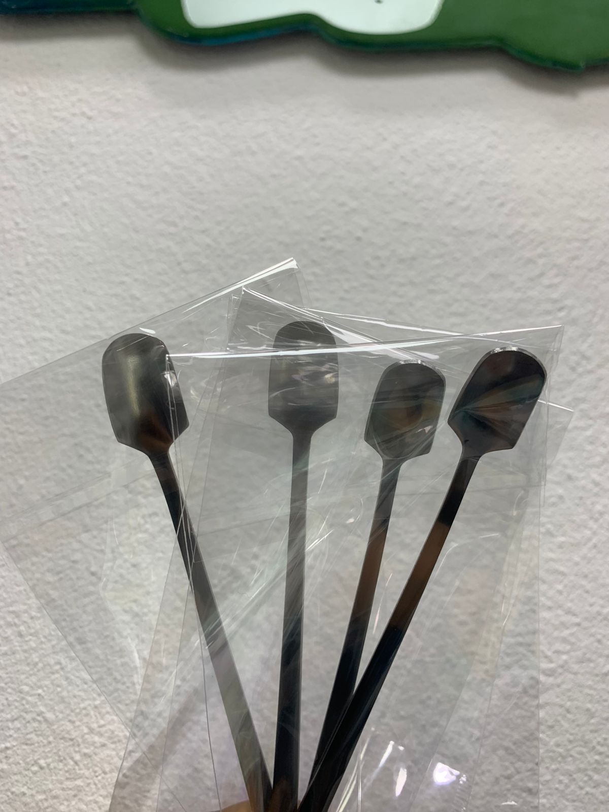 Cuchara de Metal para Mezclar Cera Velones y Jabones Unidad