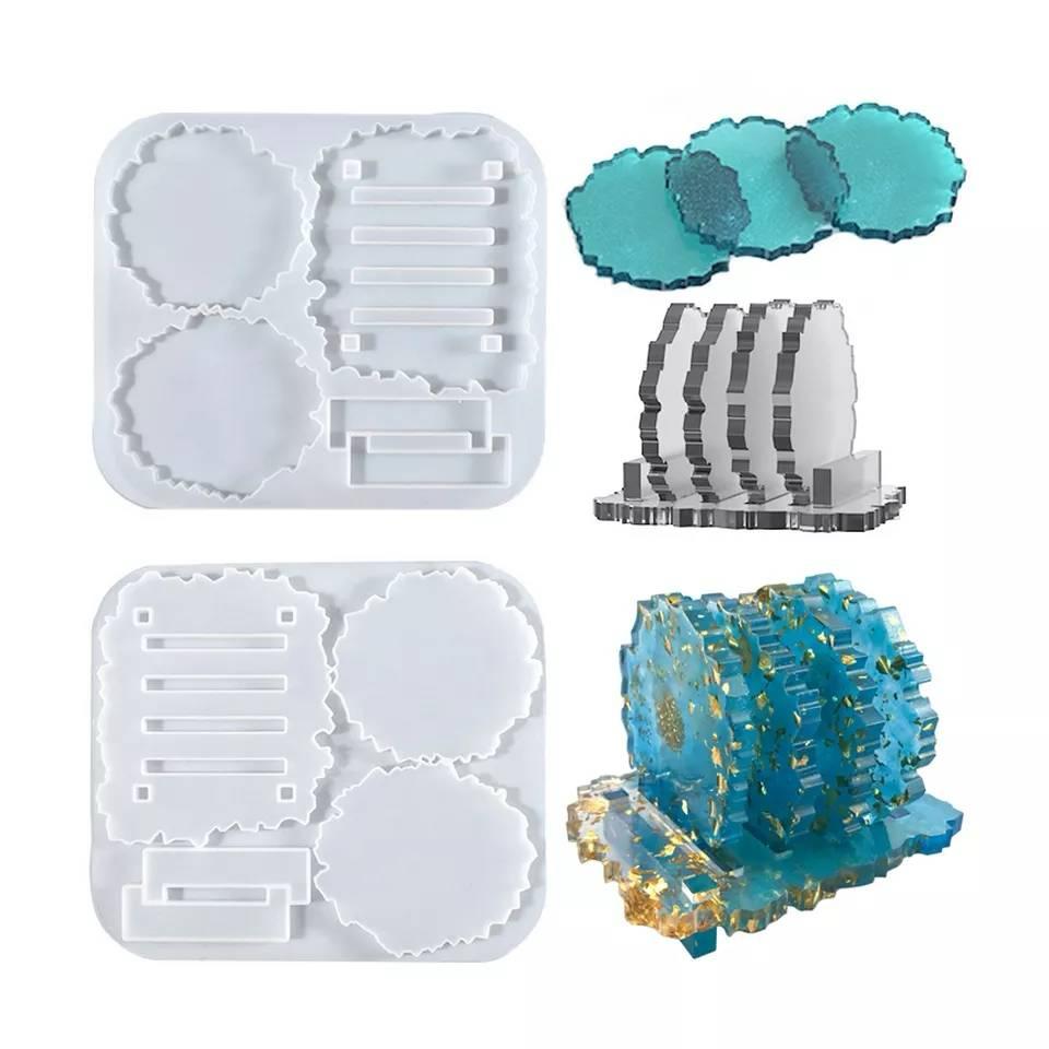 Set de Moldes de Portavasos con Soporte