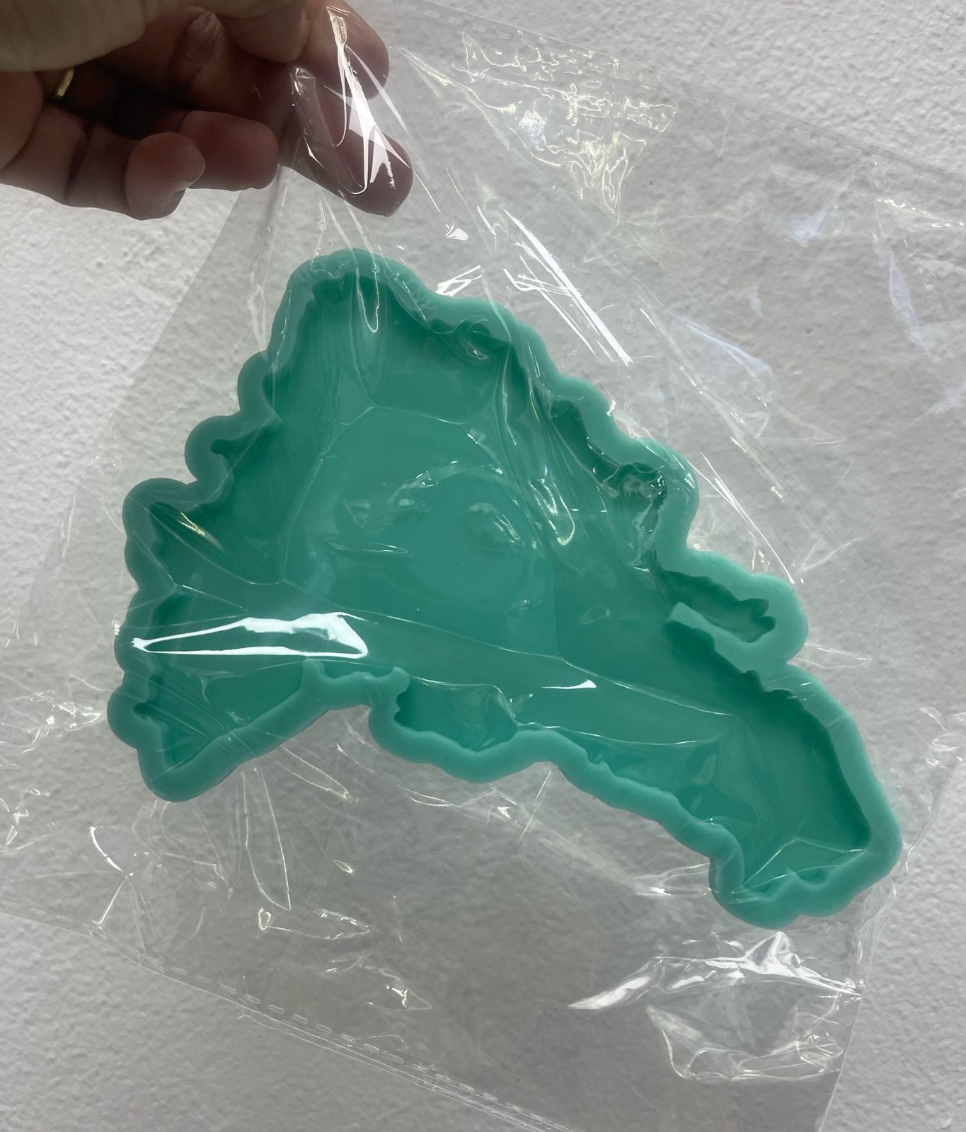 Molde de Mapa República Dominicana Extra Grande para Porta Vasos