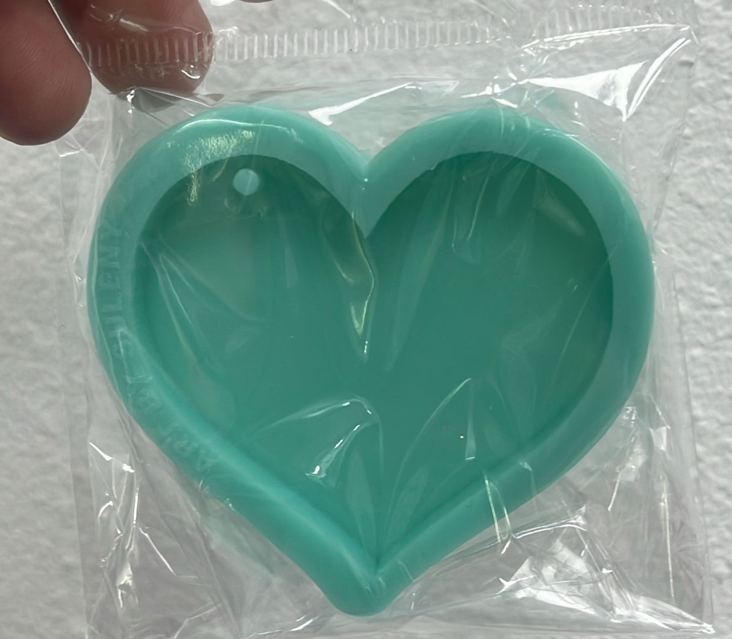 Molde de Corazón , Cuadrado y Circulo para Dijes y Aretes
