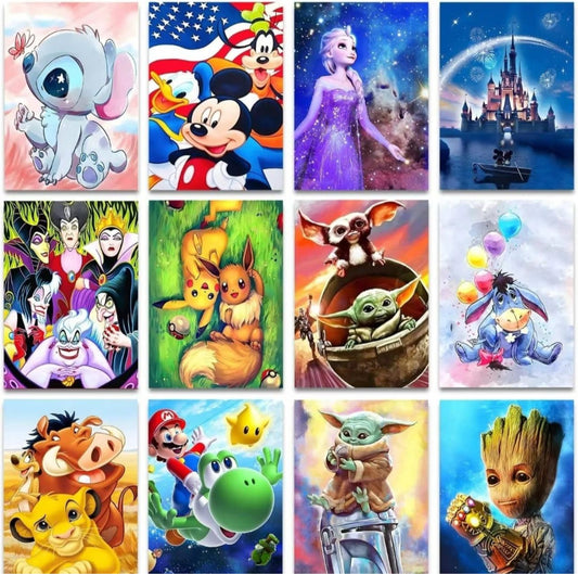 Pinturas de Diamantes 5D Diamond Painting Grande