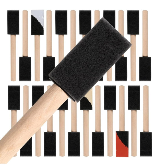 Pincel de pintura Foam de 1 pulgada para pintar y limpiar