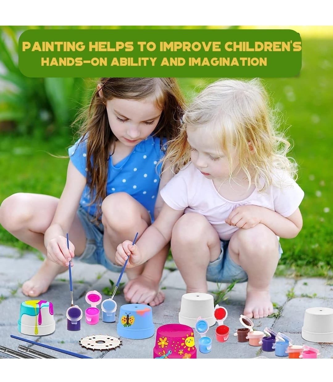 Mini Juego de Pintura Acrílica 12 Colores