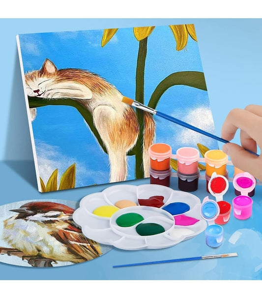 Mini Juego de Pintura Acrílica 12 Colores