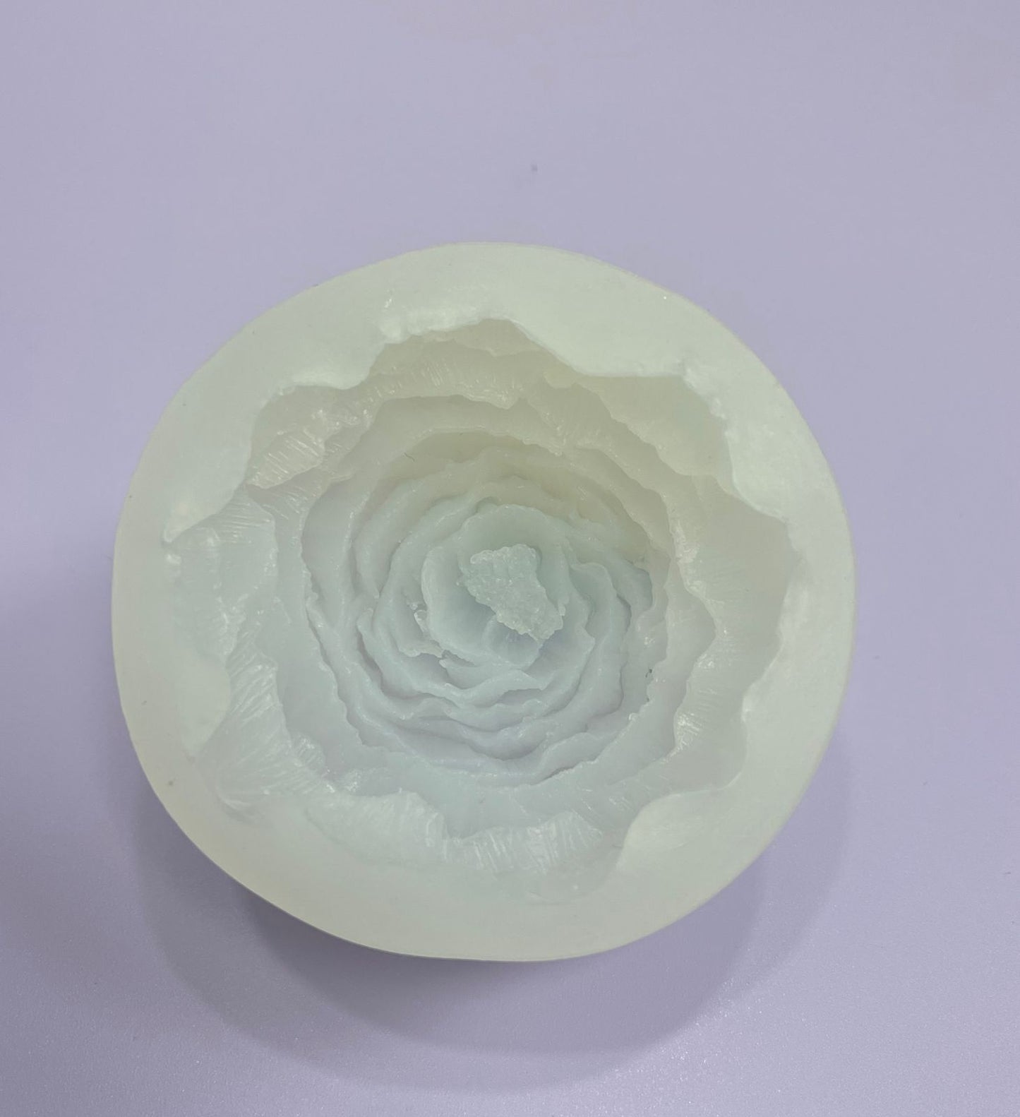 Molde para Velones y Jabones en Forma de Rosas #1