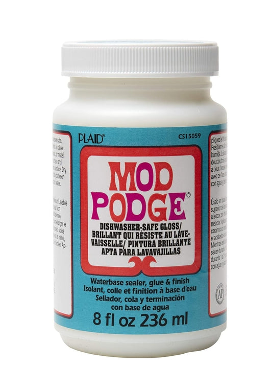 Pegamento Mod Podge apta para lavavajillas a Base de Agua, Sellador, Glue & Decoupage