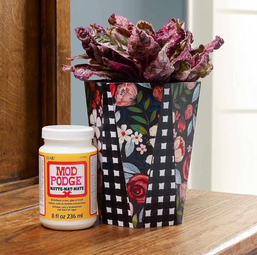 Pegamento Mod Podge Mate a Base de Agua, Sellador, Glue & Decoupage