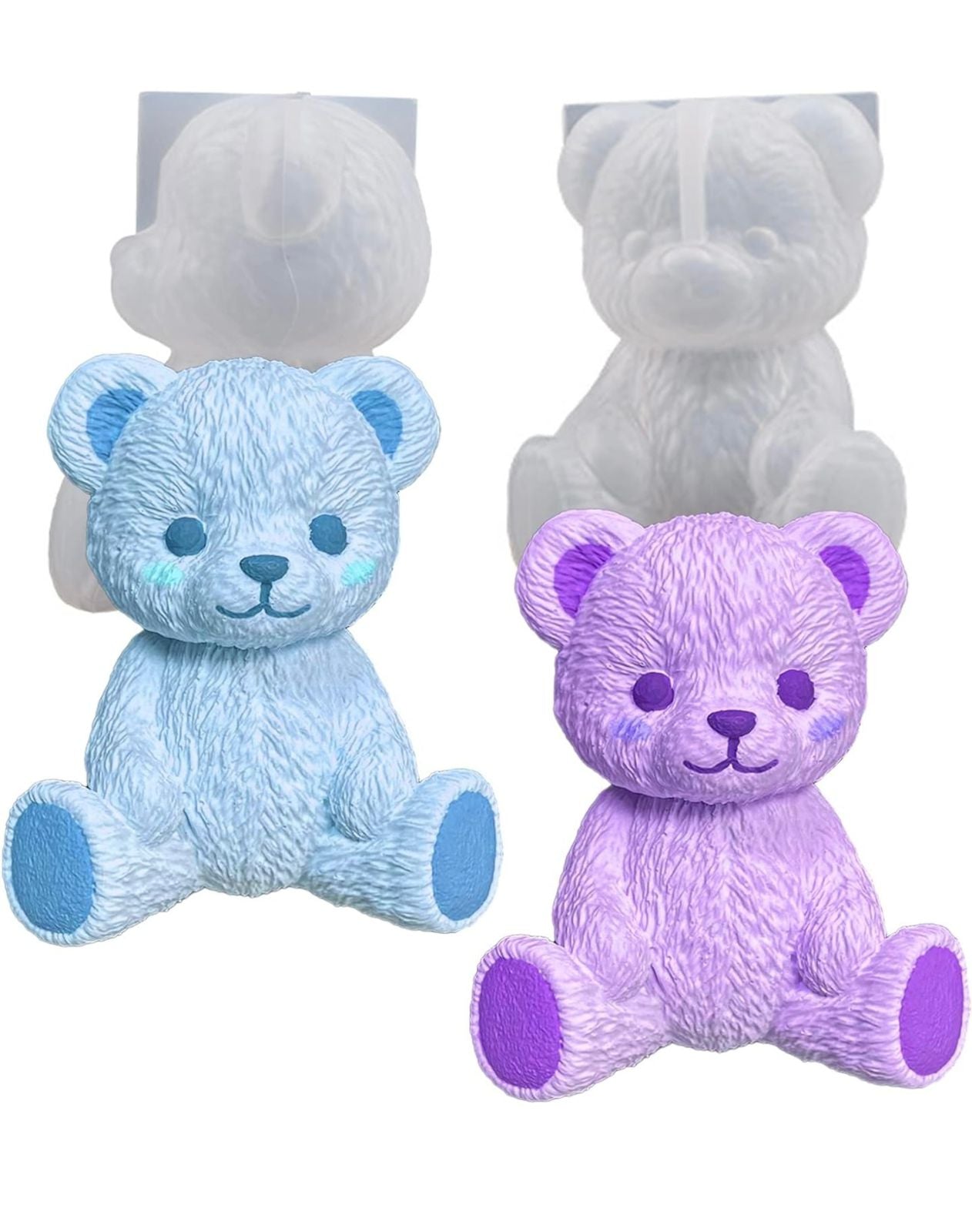 Molde de Ositos para velones y jabones