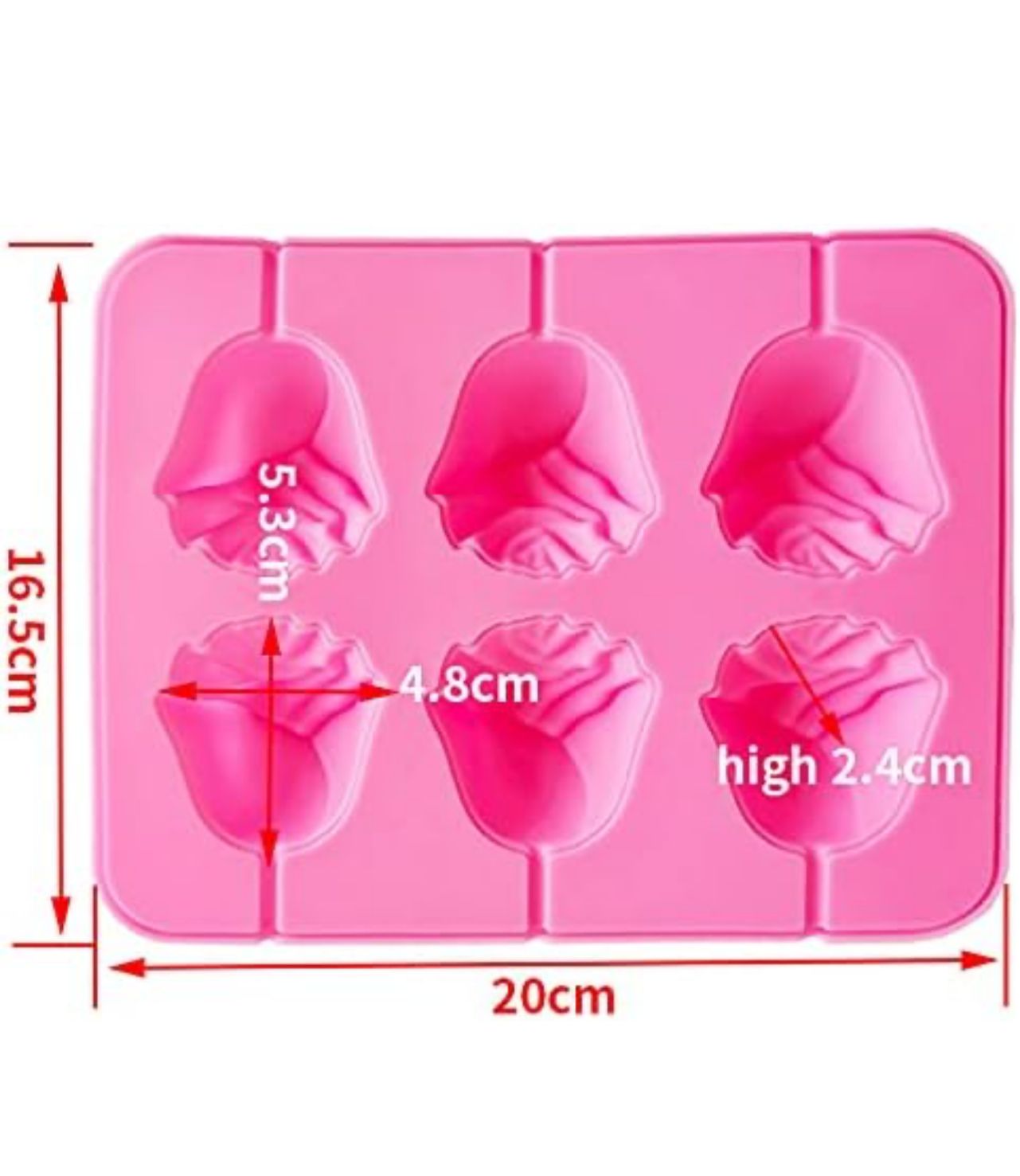 molde de rosas para Velones y Jabones
