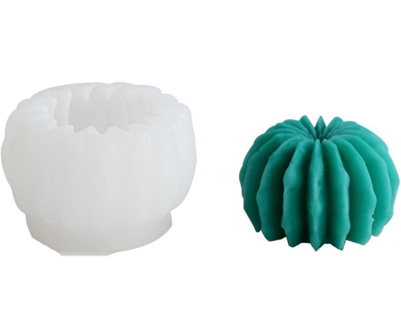 Molde de cactus para velas y resina