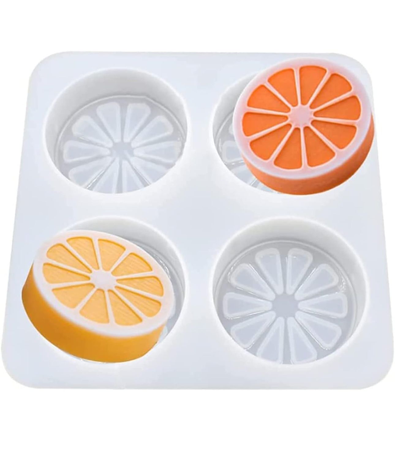 Molde para jabones en forma de Naranja