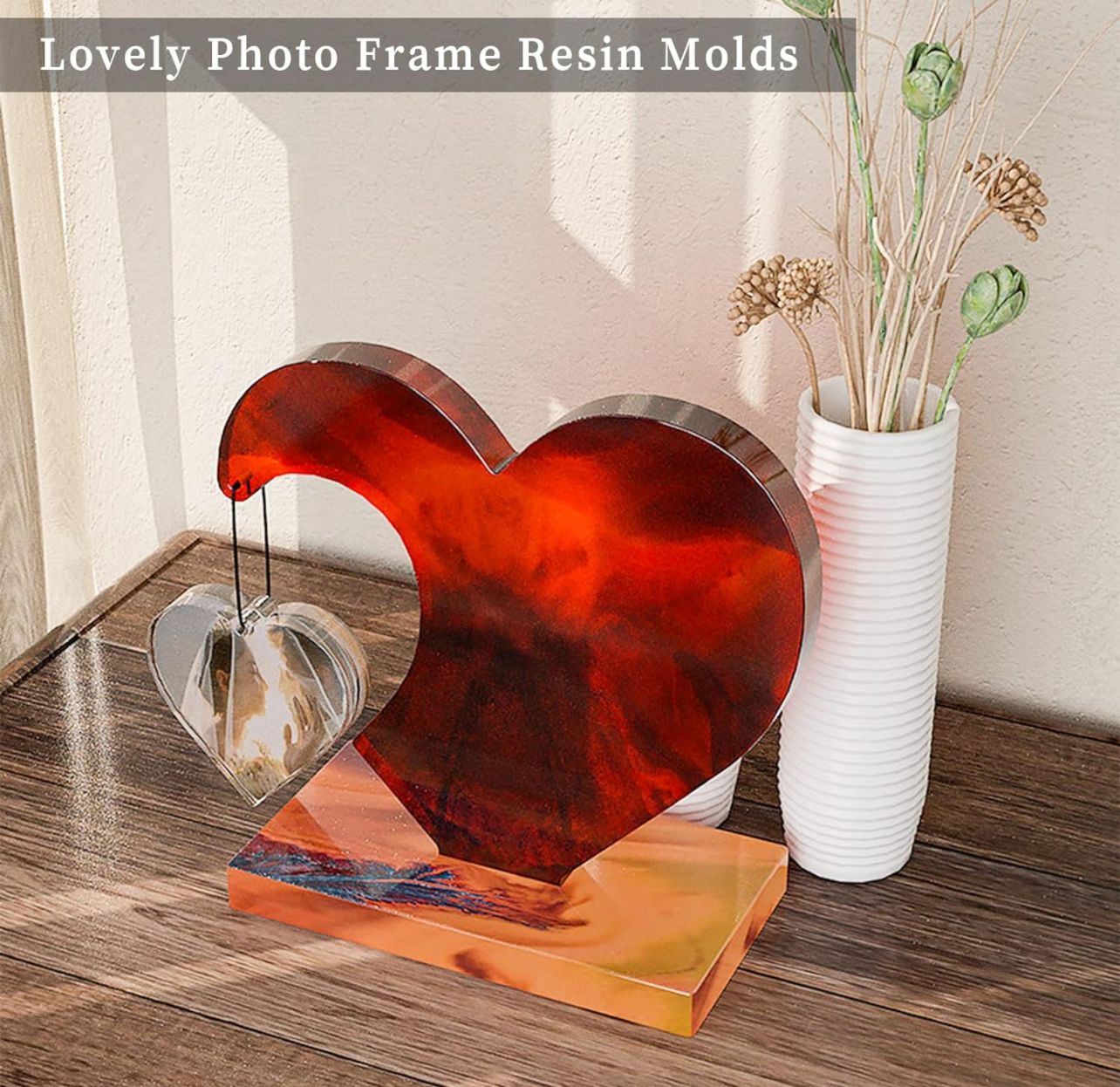 Molde de Corazón para Foto