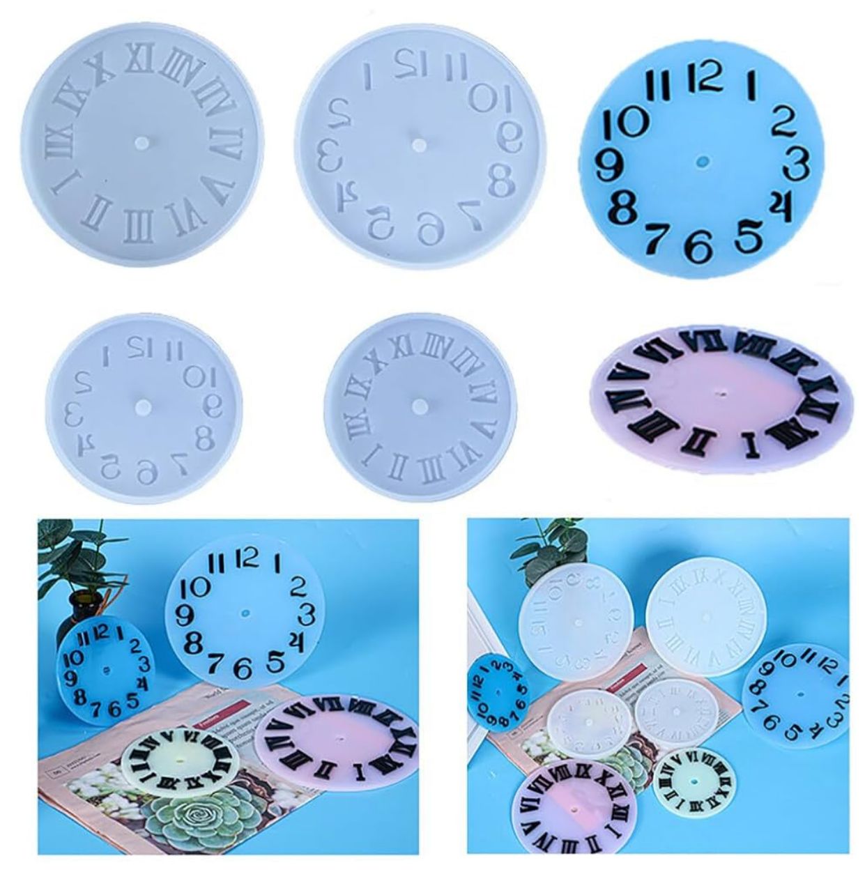 Molde para Reloj de Pared