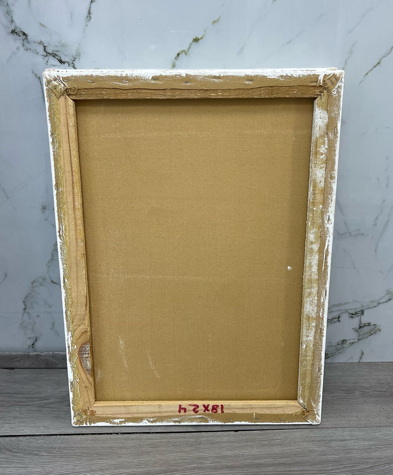 Lienzo estirado para pintar, Canvas con bastidor