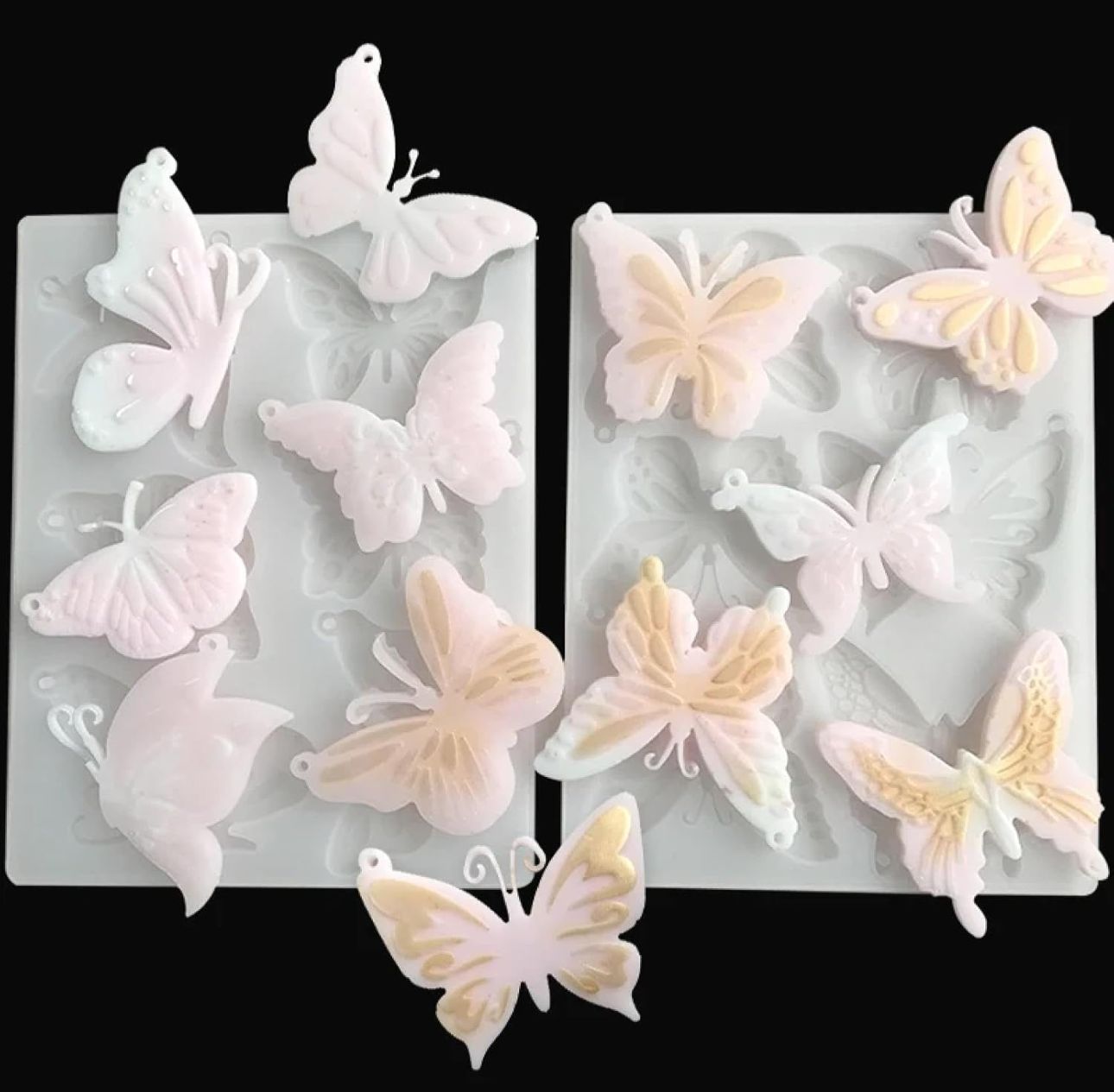 Molde de Mariposas para llaveros