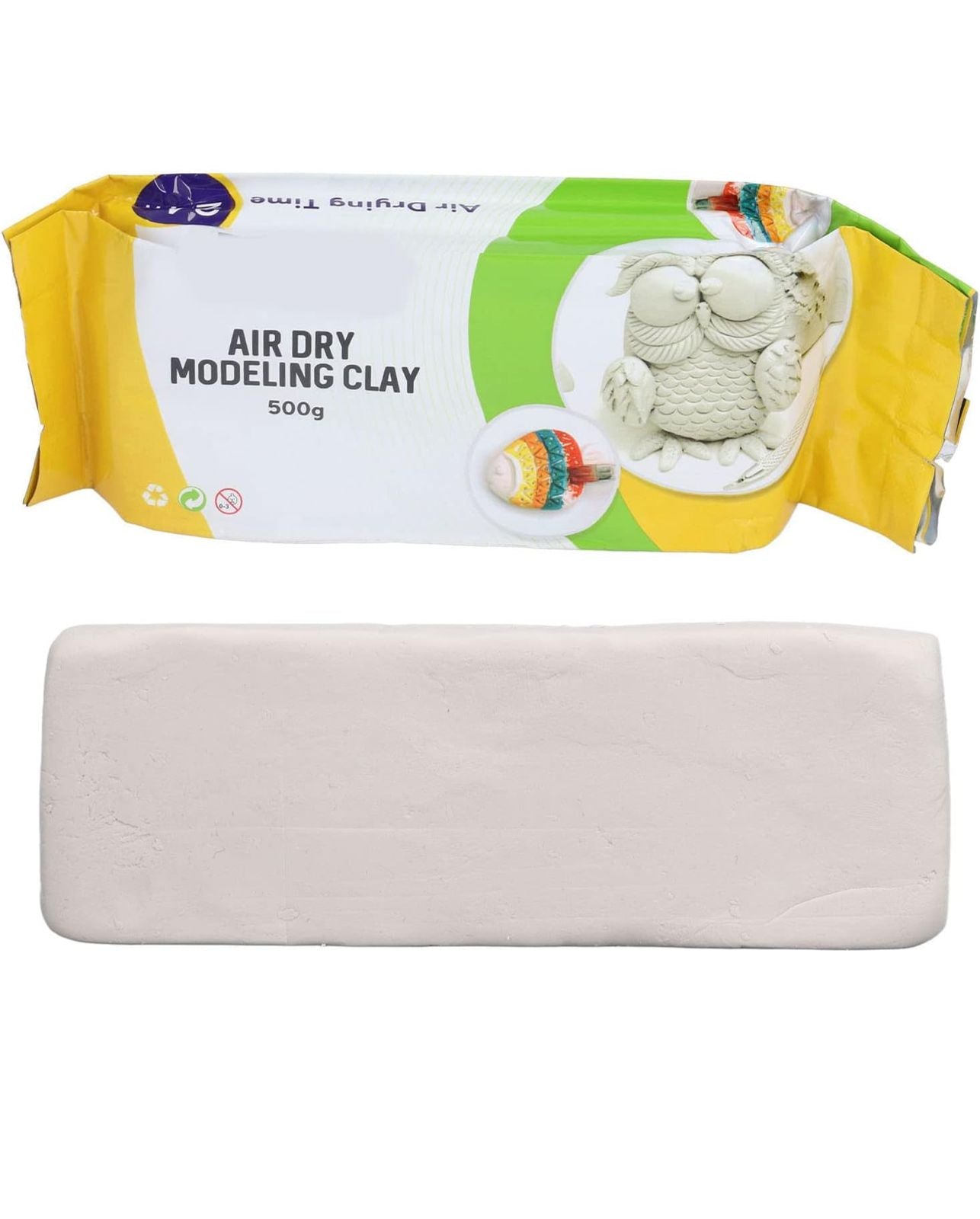 Arcilla para modelar de secado al aire 1.1 lb Clay