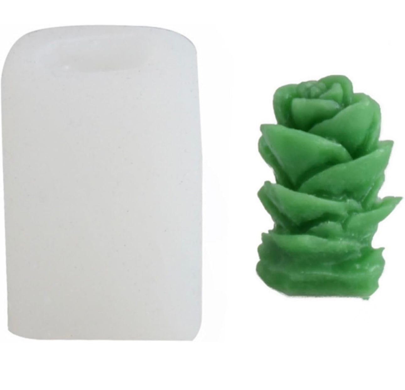 Molde de cactus para velas y resina