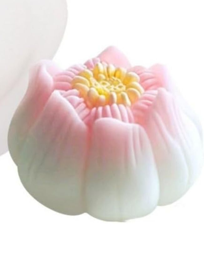 Molde para Velones y Jabones en Forma de Flor