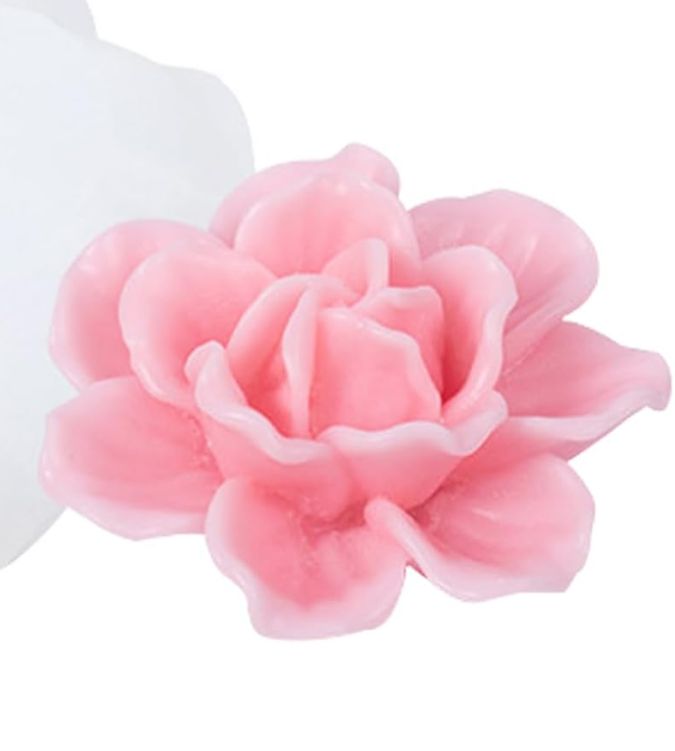 Molde para Velones y Jabones en Forma de Flor