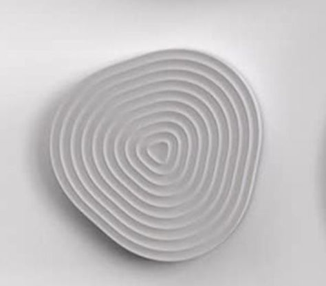 Moldes para bandejas y porta vasos a rayas