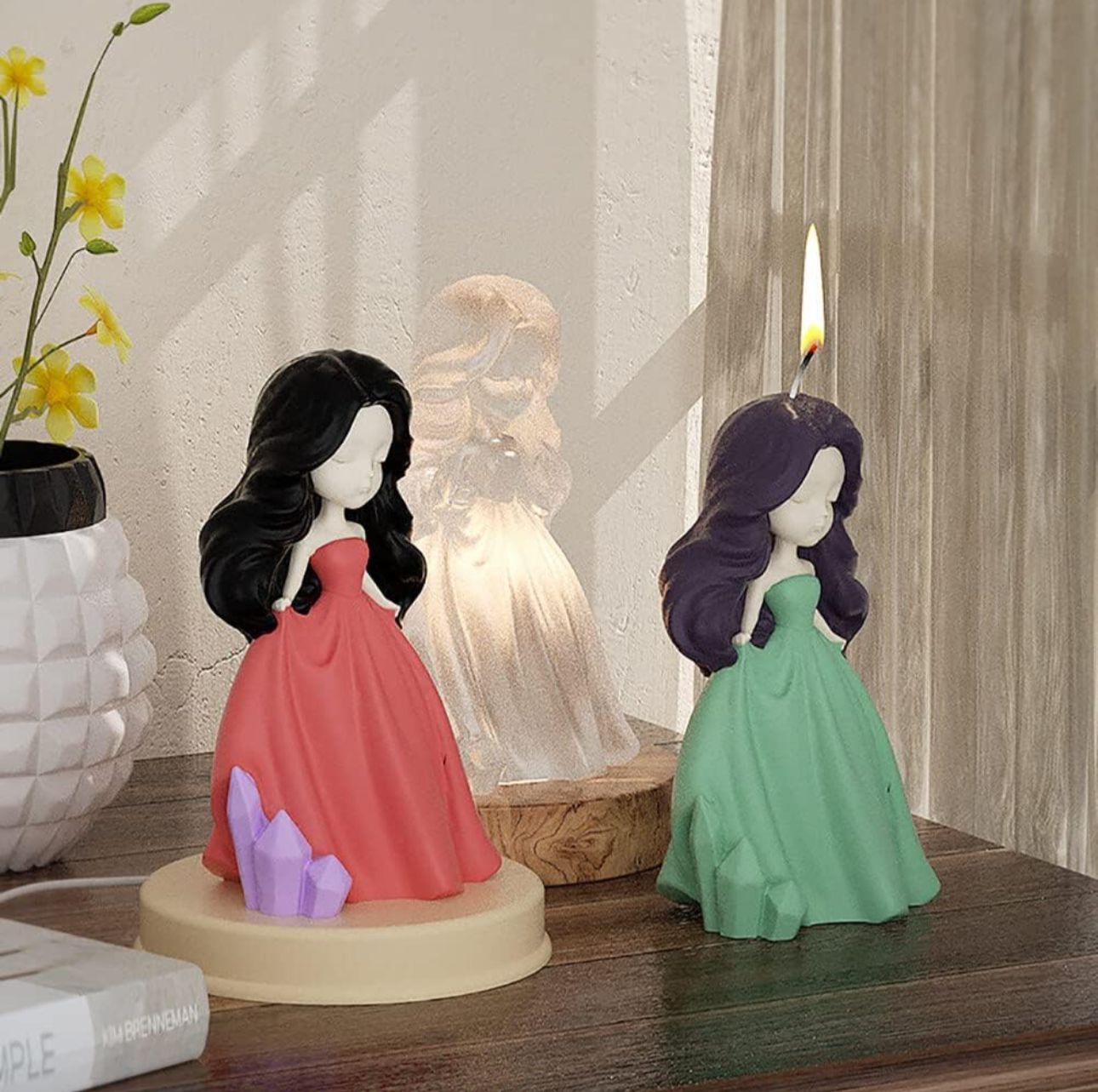 Molde de muñeca para velas