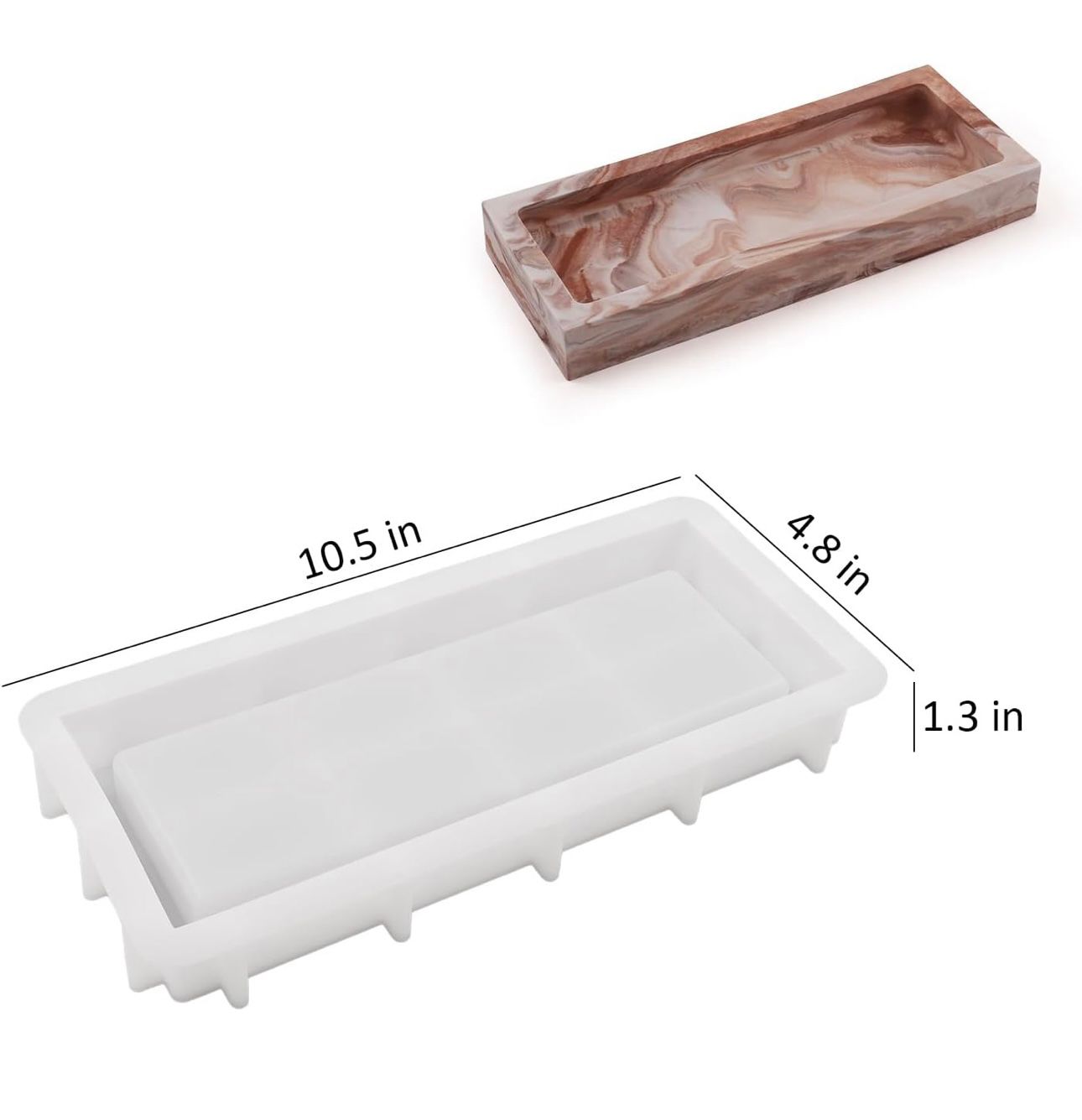 Molde de Bandeja rectangular
