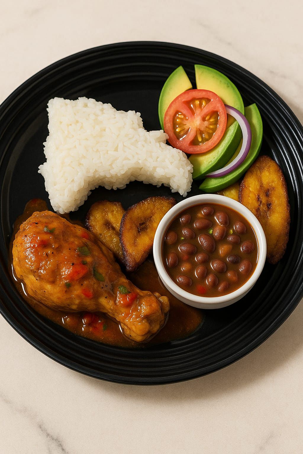Molde de Mapa República Dominicana para Arroz, Mofongo o Mangú (3D printer) Material Filamento Grado Alimenticio