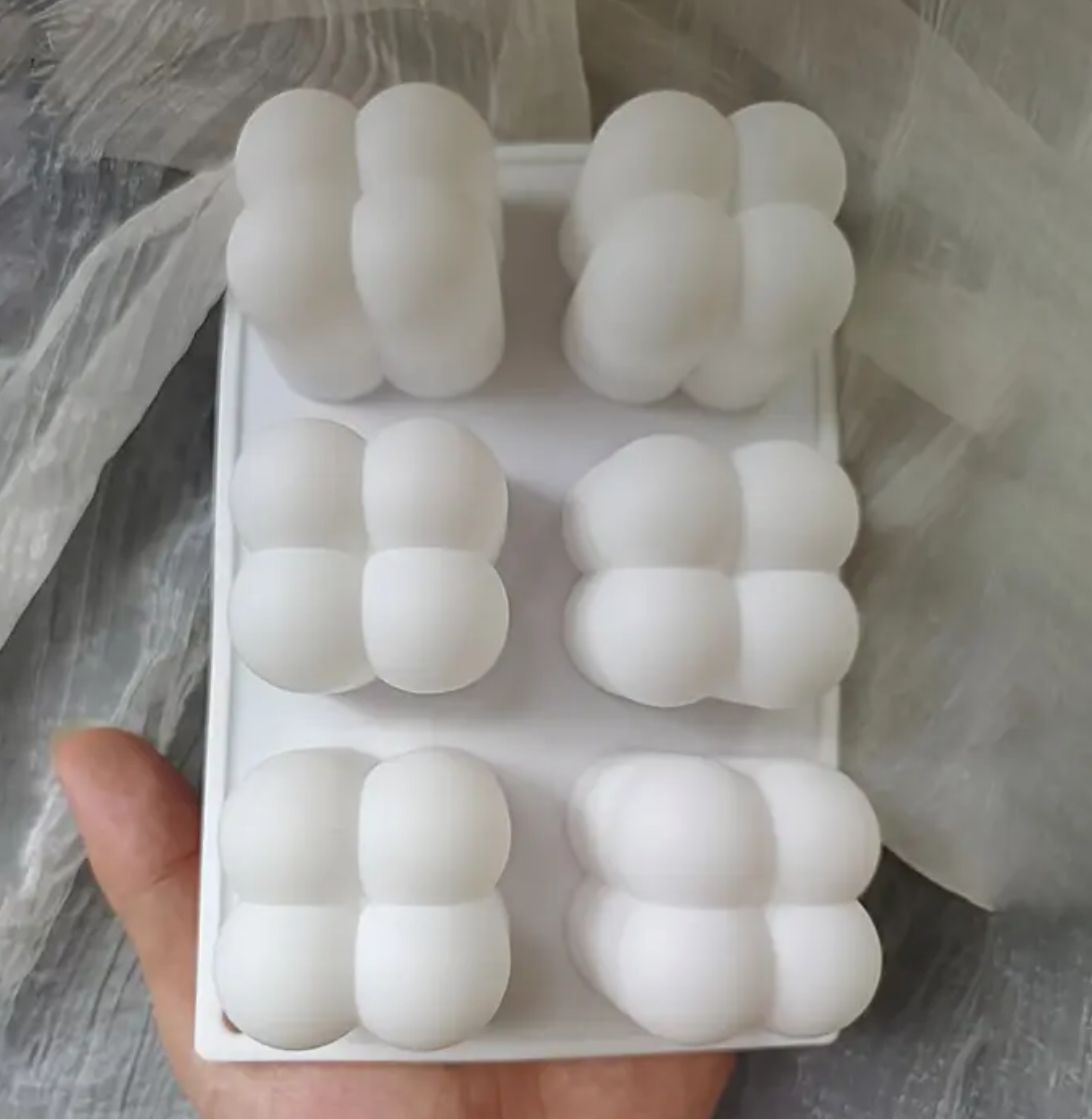 Molde para velones burbuja