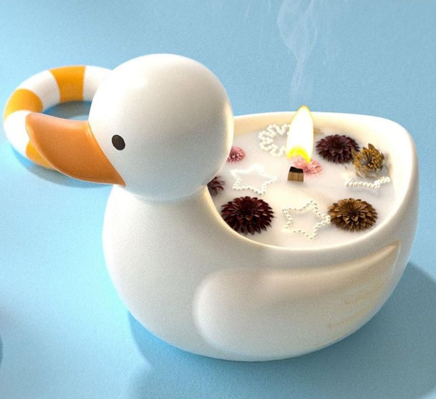 Molde de Patos para Velas, Adornos, Maceteros y Decoración Patitos