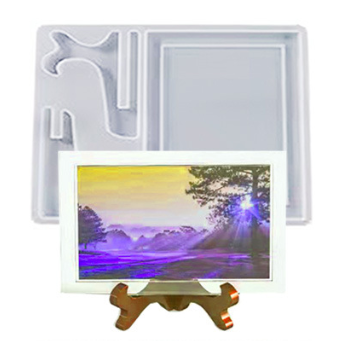 Molde para portaretratos o fotos con base