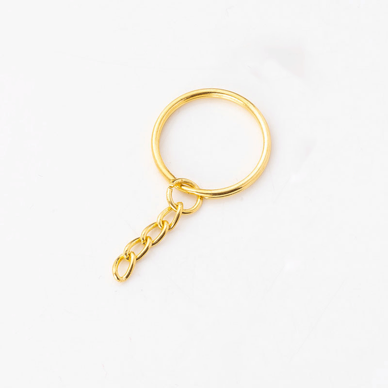 Anillos o Cadenitas para Llaveros 10 unidades
