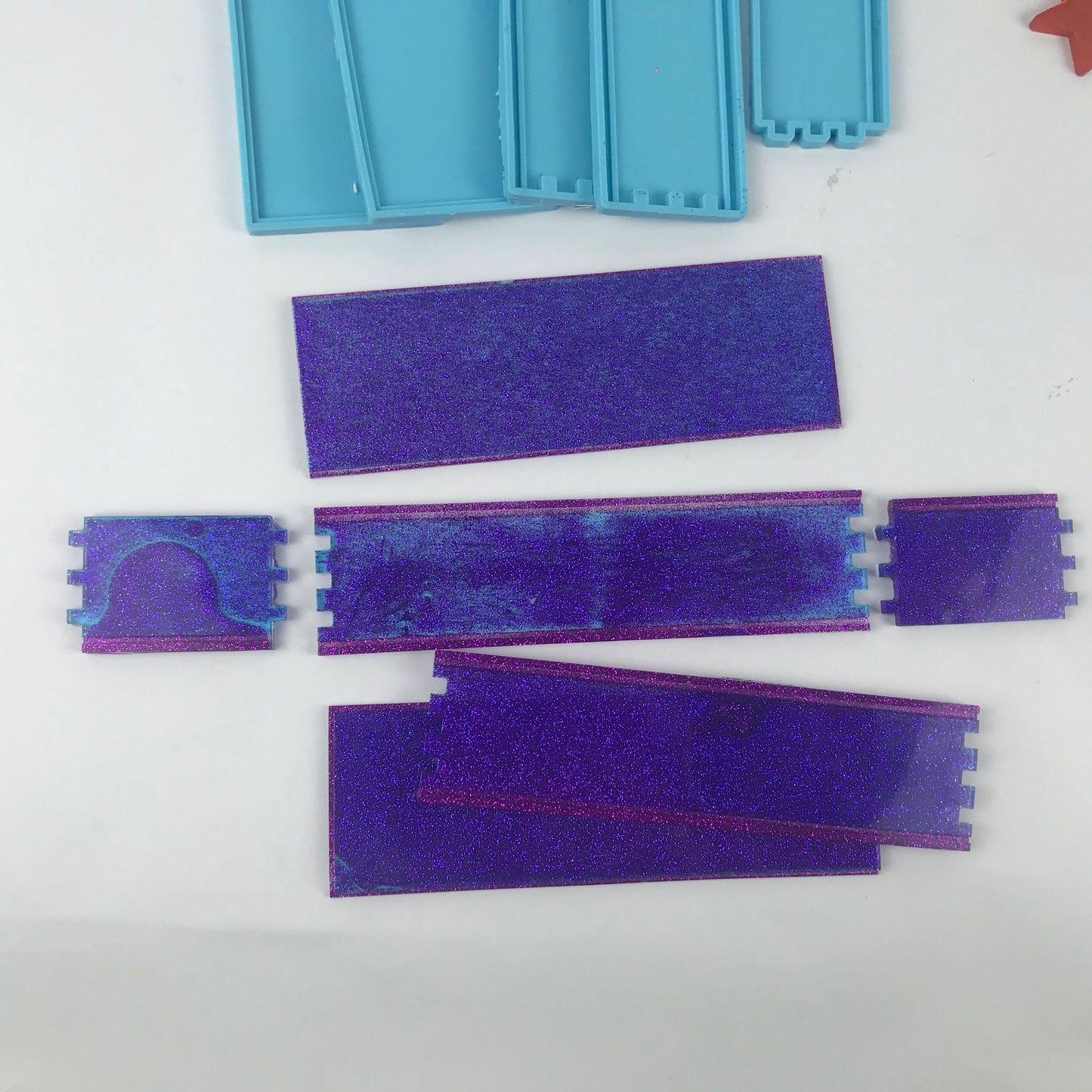 Molde para Caja de Dominos