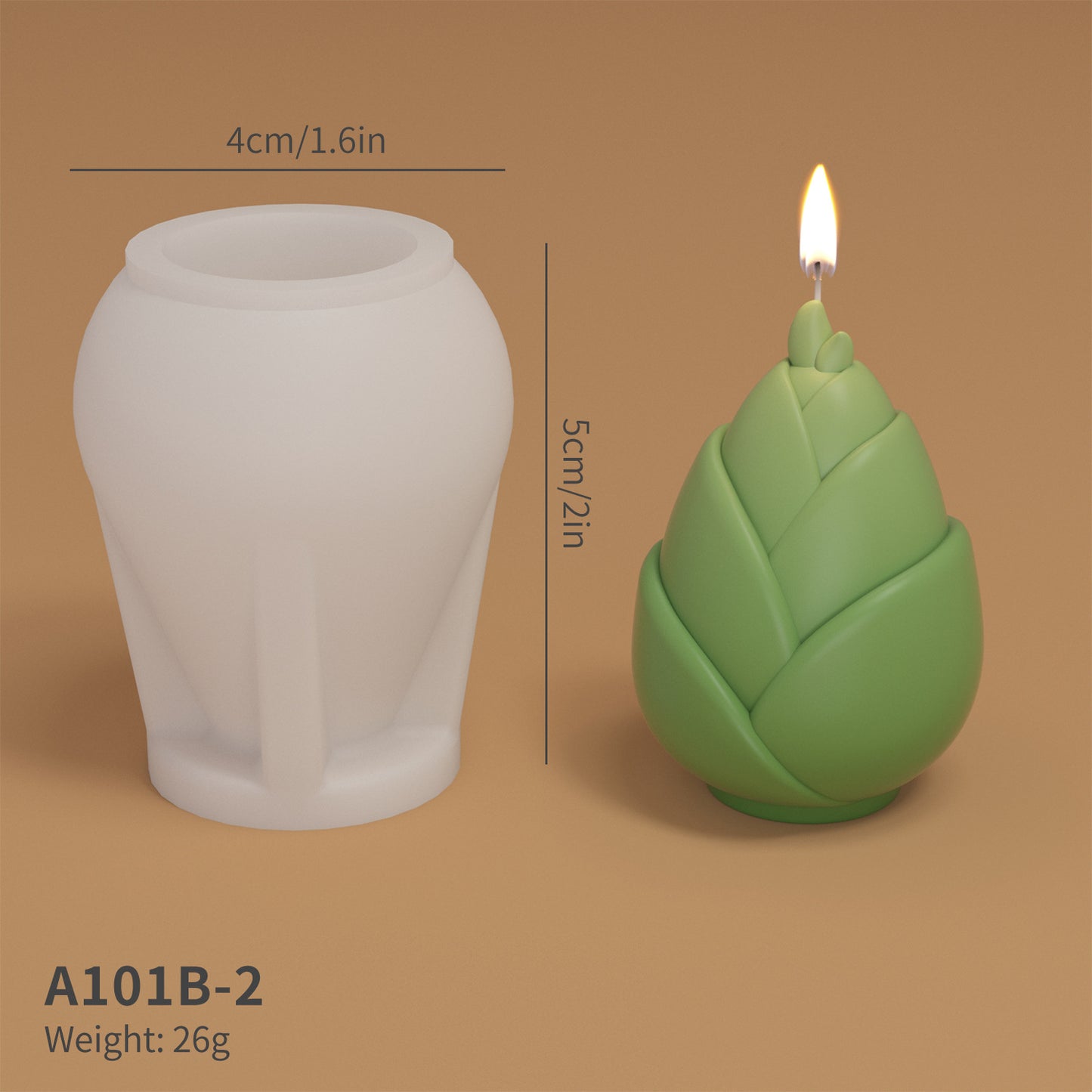 Mini Molde para velones diferentes figuras