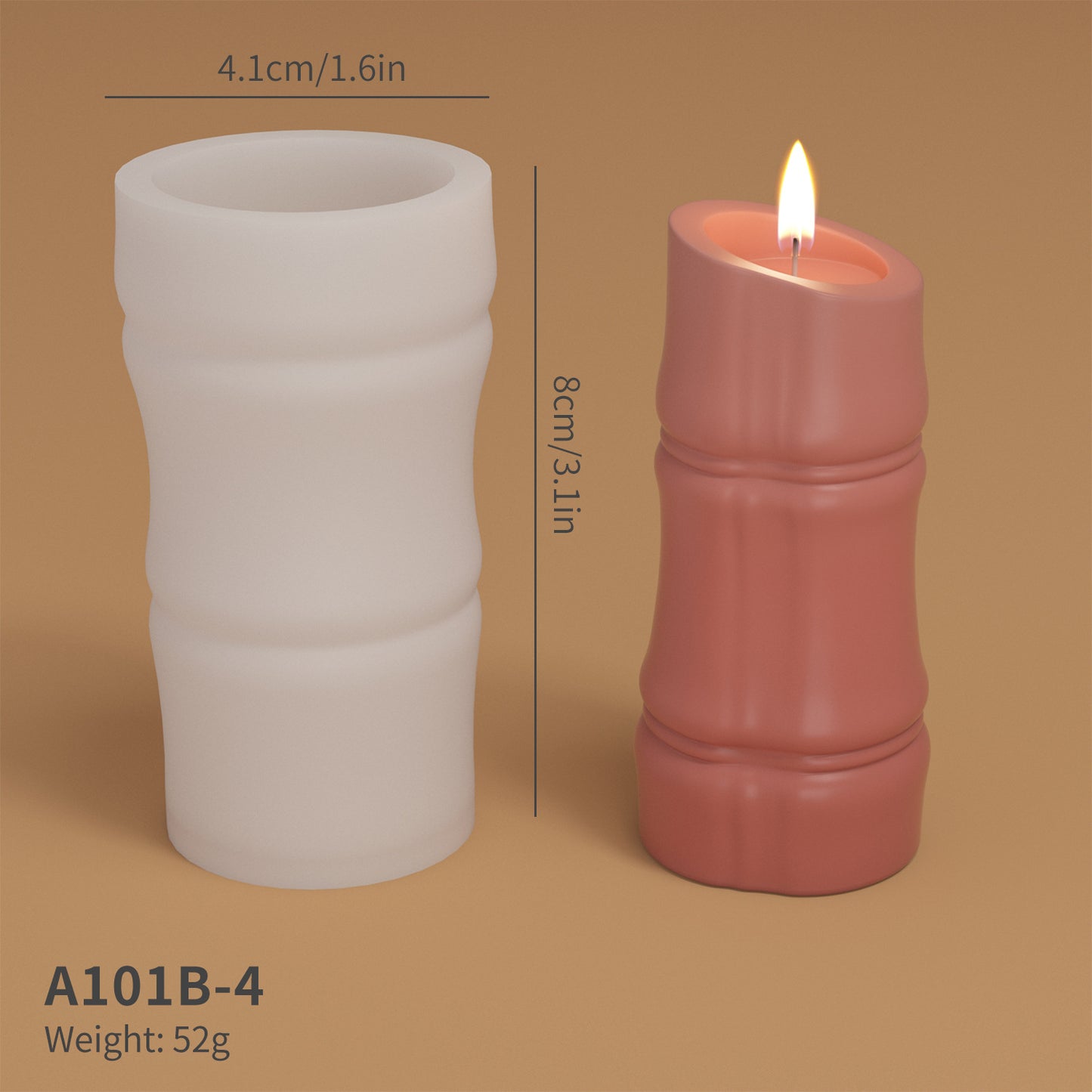 Mini Molde para velones diferentes figuras