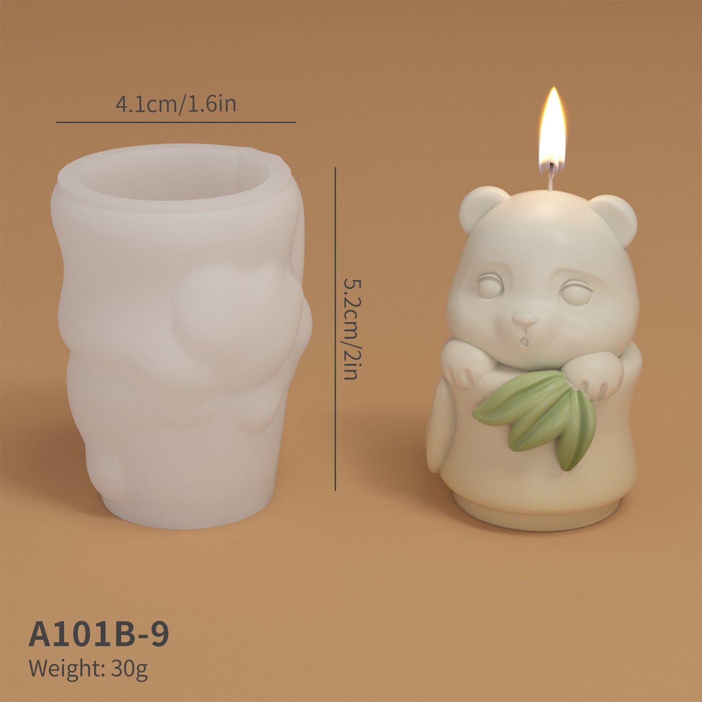 Mini Molde para velones diferentes figuras