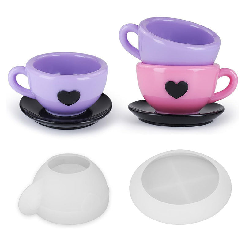 Molde de taza y platillo