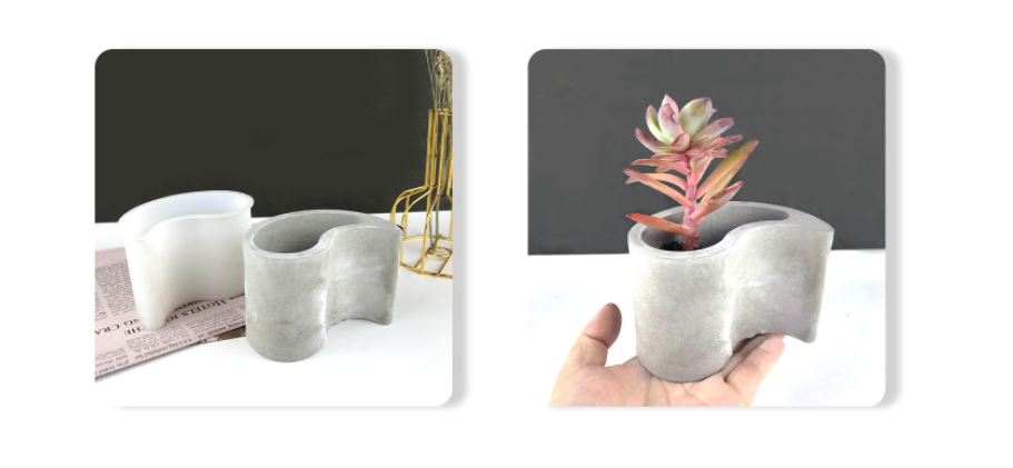 Moldes de Silicon para Maceteros