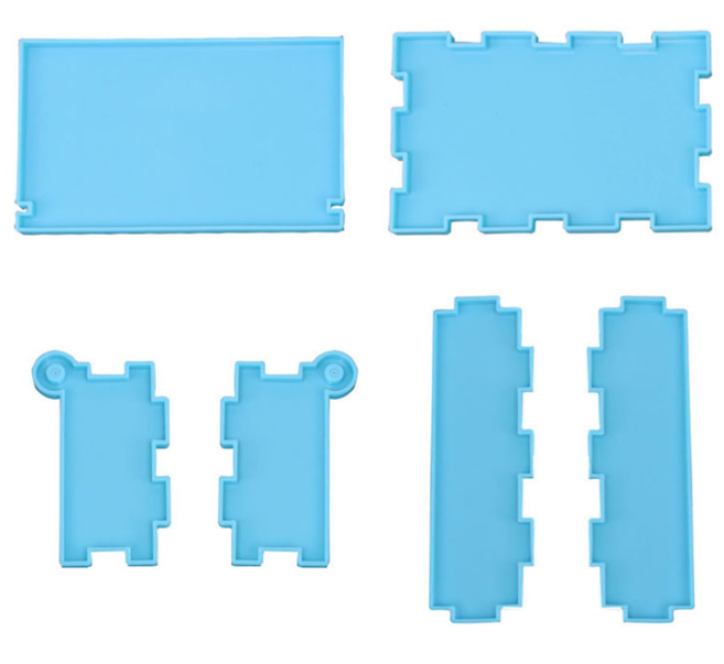Molde de Caja o Cofre o Caja para Dominos