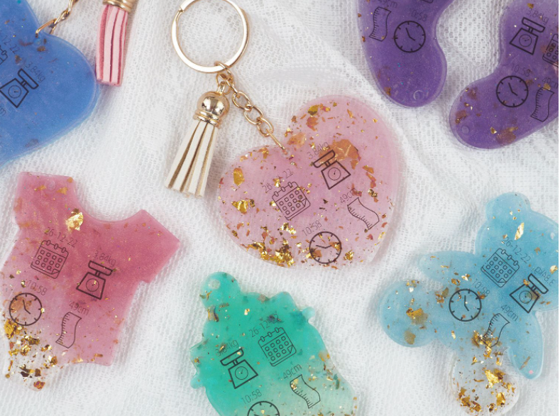 Molde Figuras de Bebe y Muela para Baby Shower