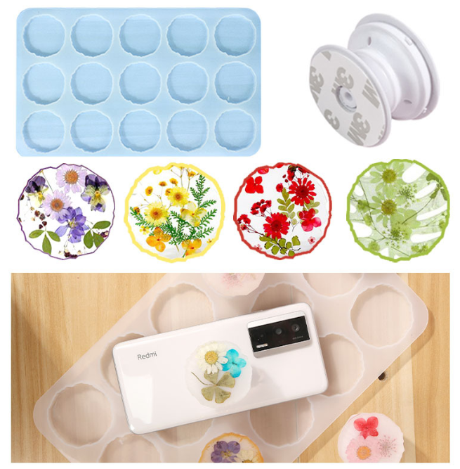 Moldes de Múltiples Círculos Irregulares para Souvenires