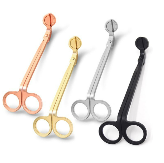 Tijeras para Cortar Pabilo o Mechas de Velones