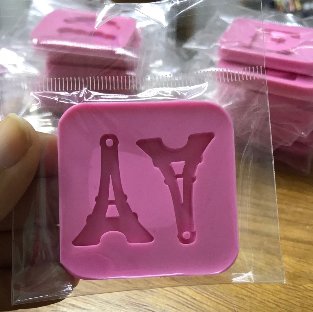 Molde de Torre Eiffel para Dijes y Aretes