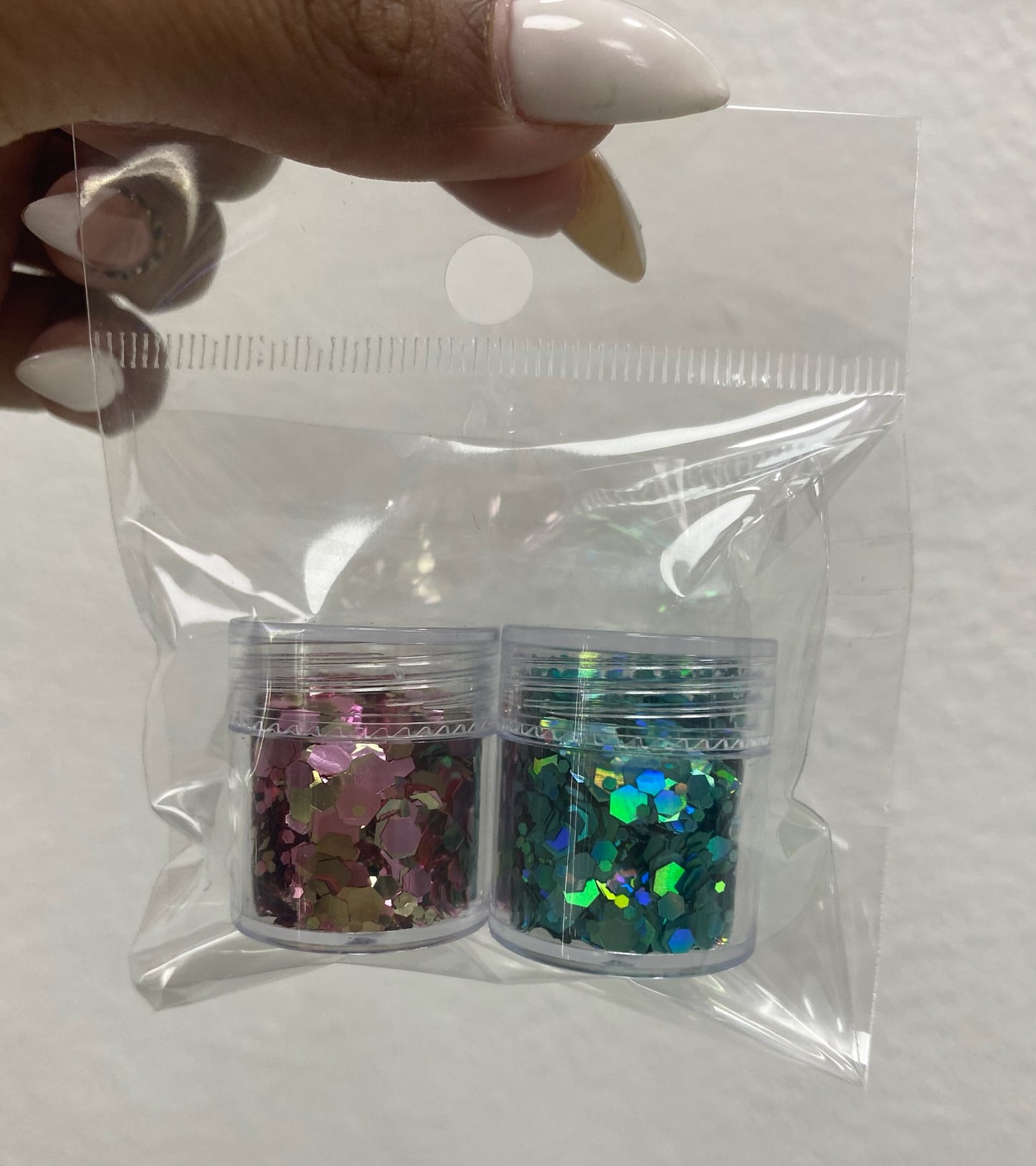 Glitter Holografico Pqte de 2 Colores