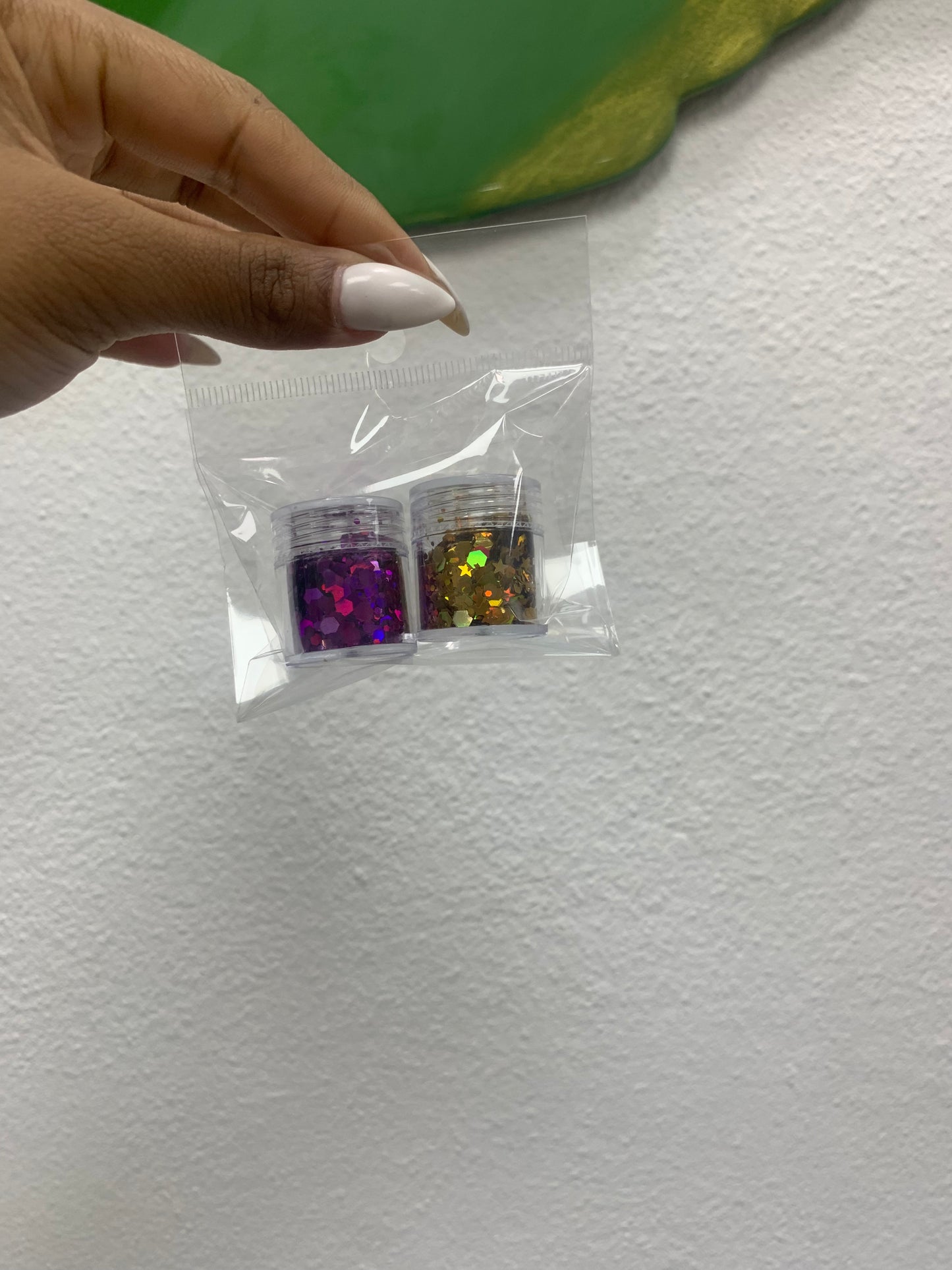 Glitter Holografico Pqte de 2 Colores